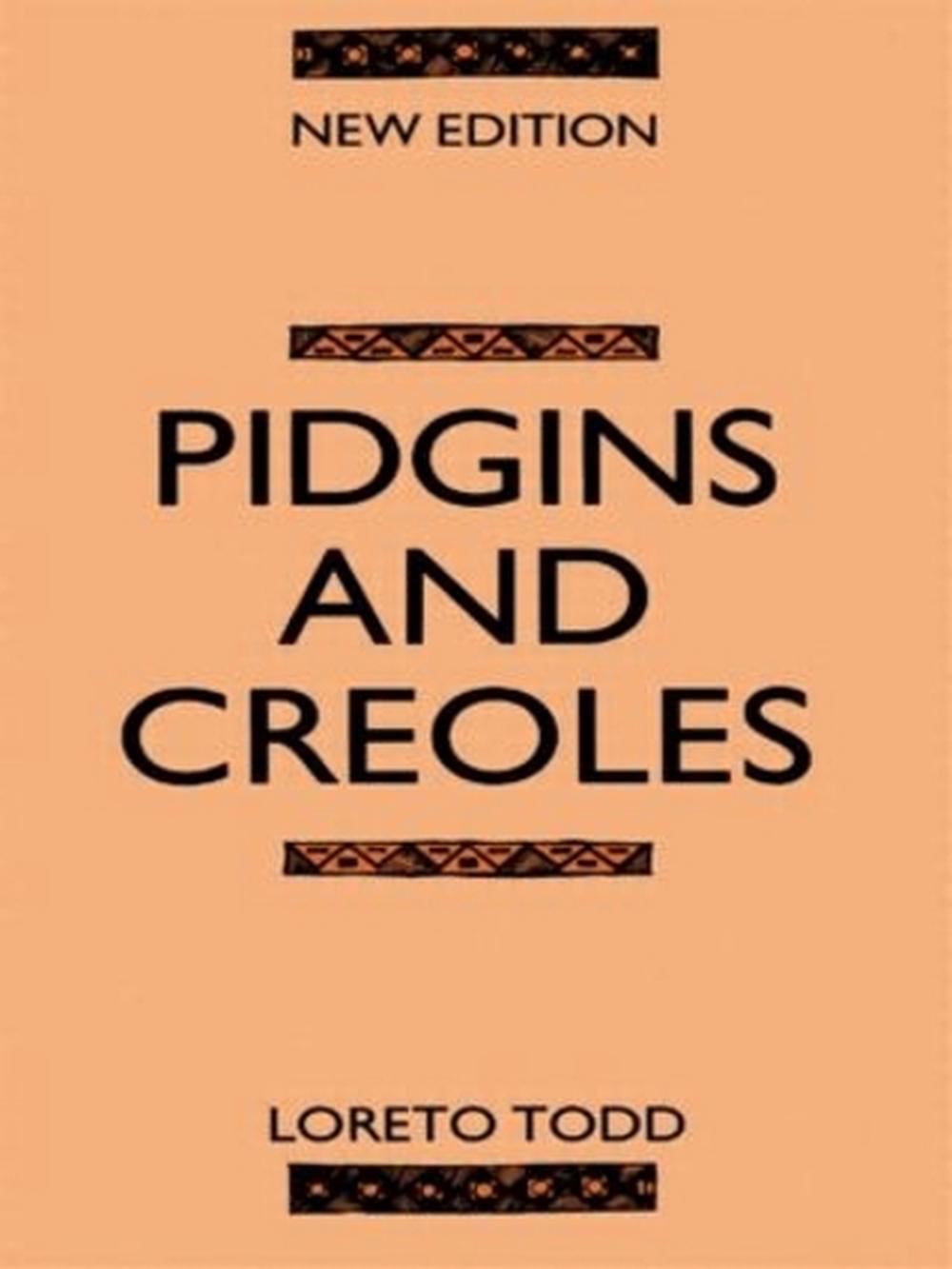 the handbook of pidgin and creole studies