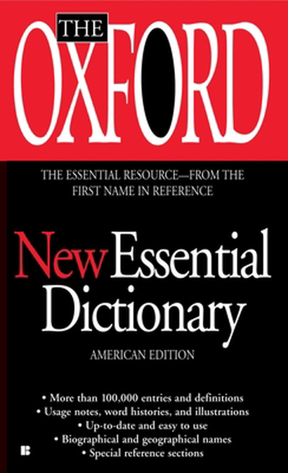 The Oxford New Essential Dictionary: American Edition By Oxford ...