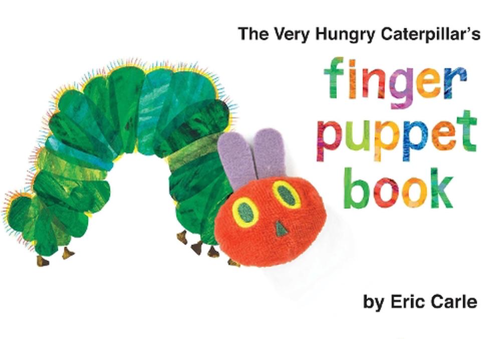 the hungry caterpillar finger puppet book