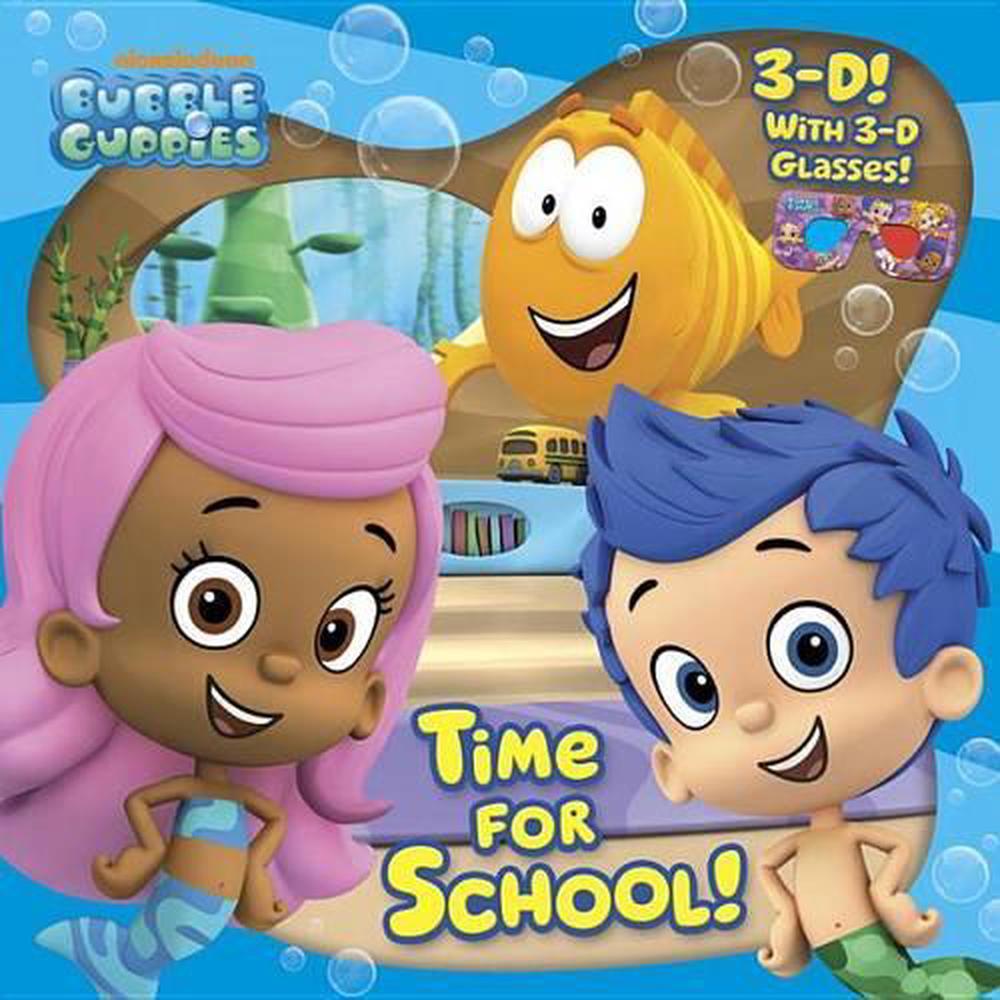 Time For School! (bubble Guppies) By Random House (english) Paperback 