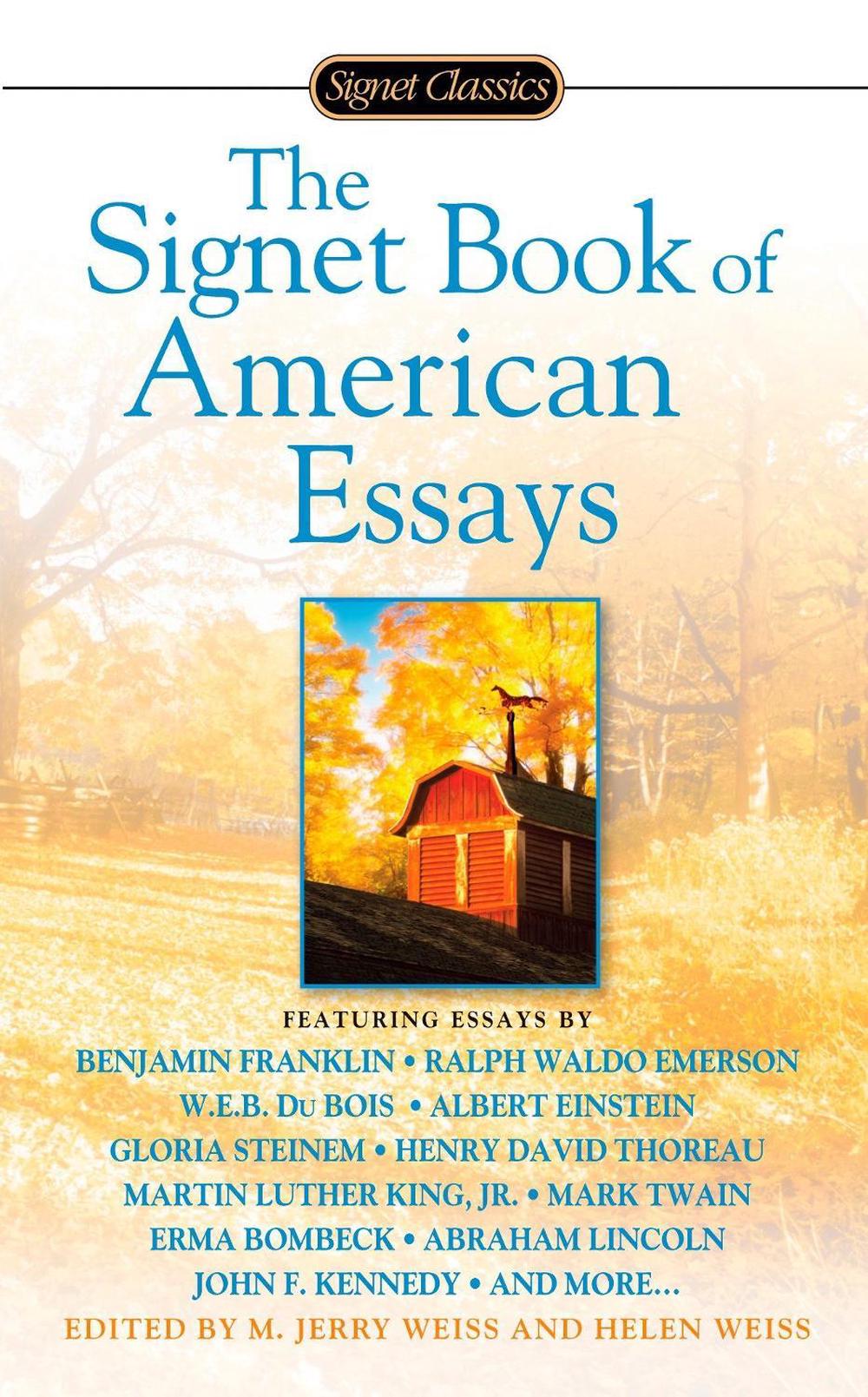 Signet american essays image