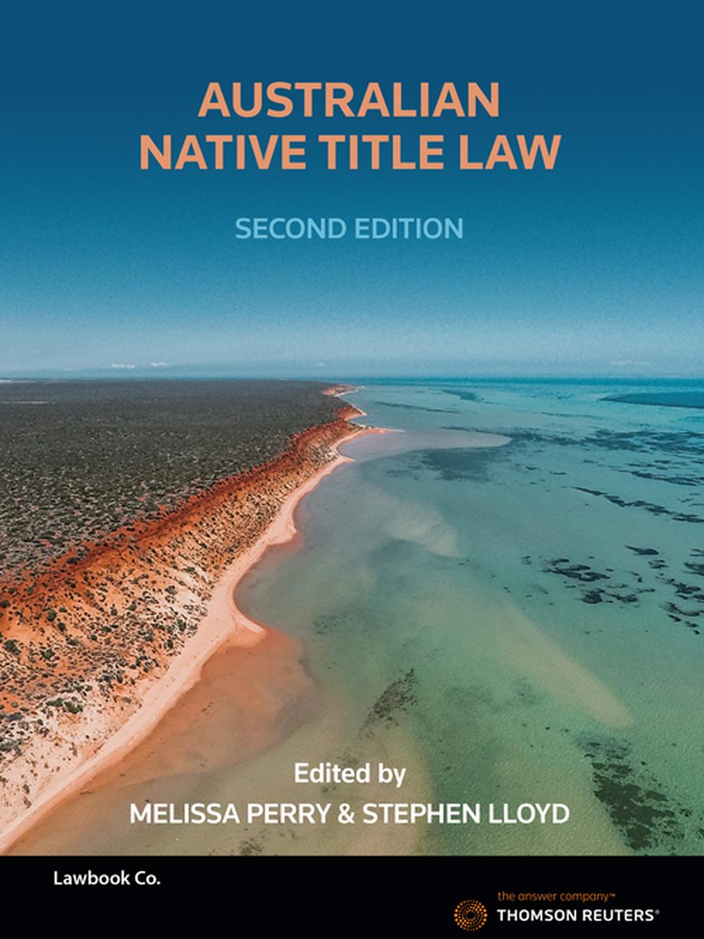 australian-native-title-law-by-stephen-lloyd-english-paperback-book