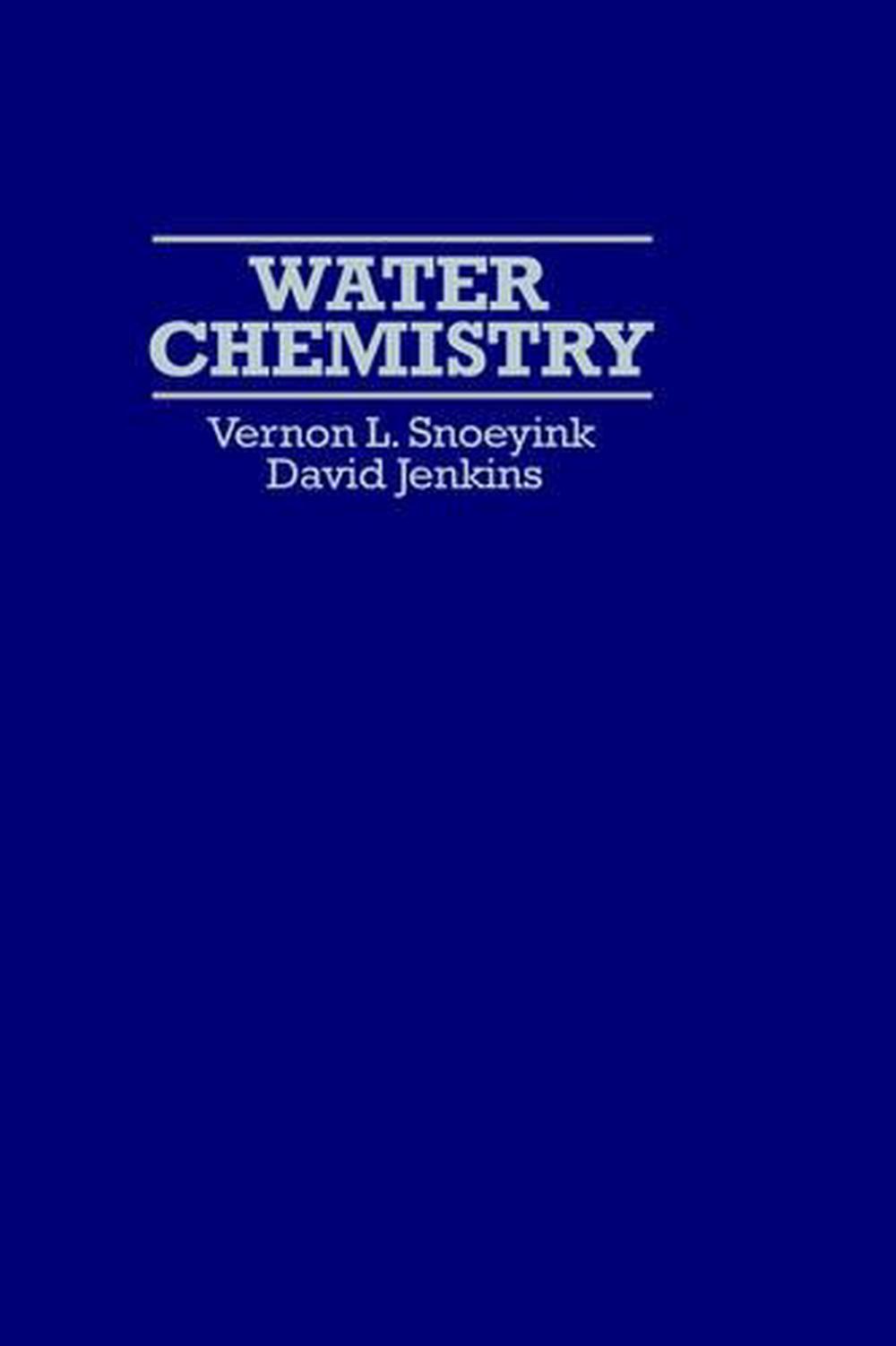 Water Chemistry by Vernon L. Snoeyink (English) Hardcover Book Free