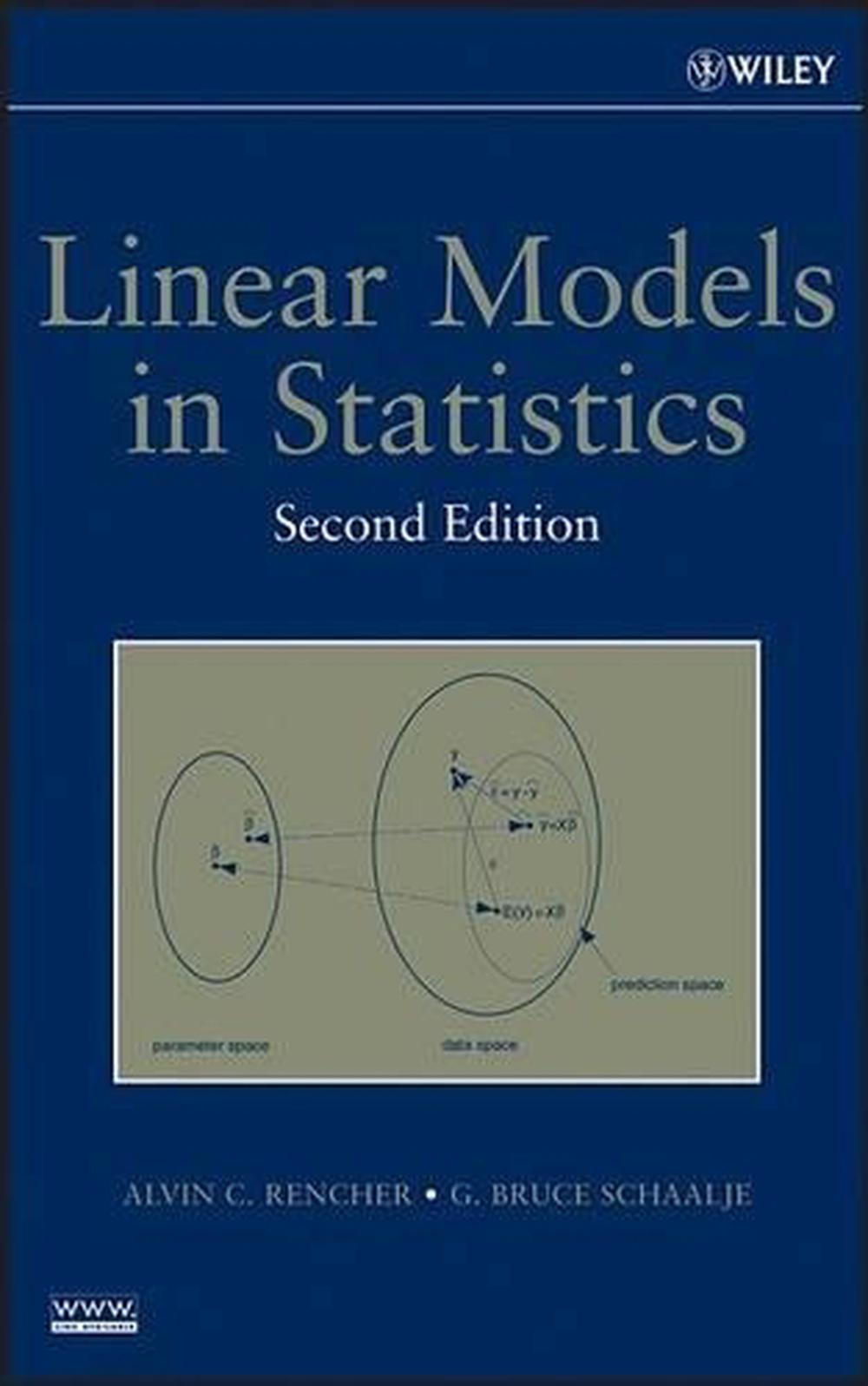 Linear Models in Statistics by Alvin C. Rencher (English) Hardcover ...