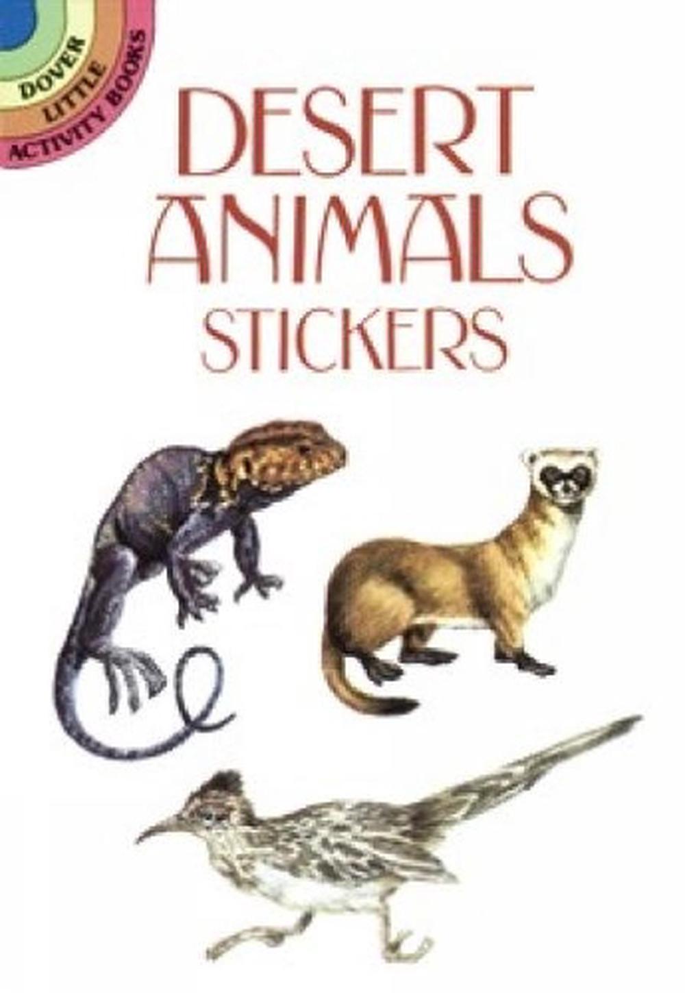 Desert Animals Stickers by Steven James Petruccio (English