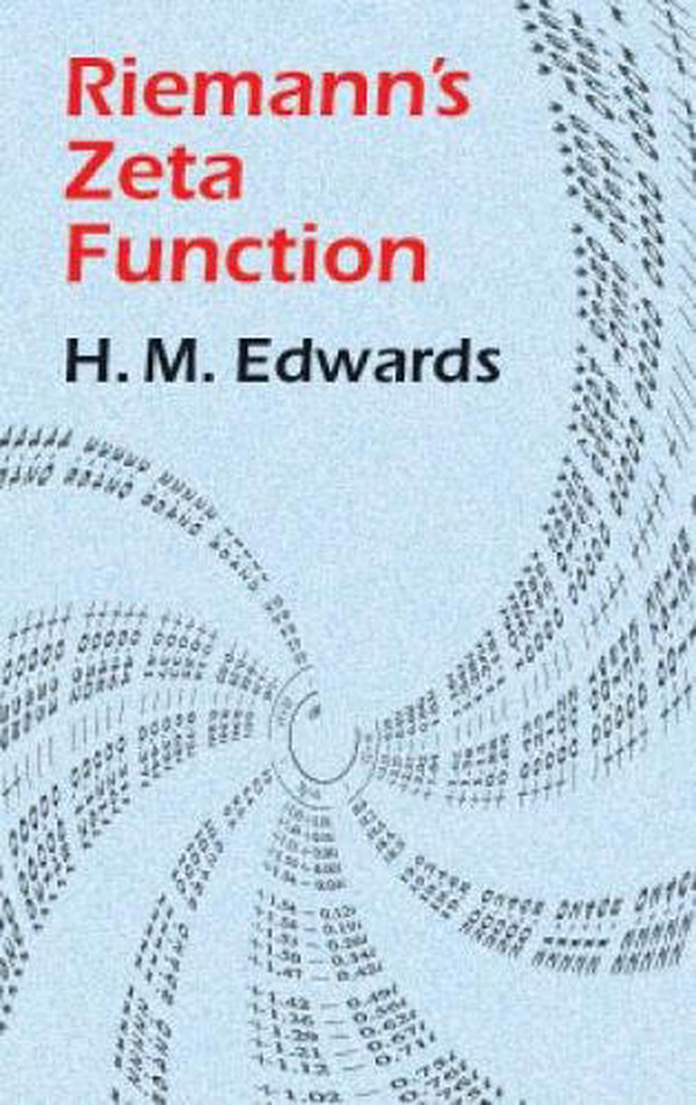 Riemann's Zeta Function by Harold M. Edwards (English) Paperback Book