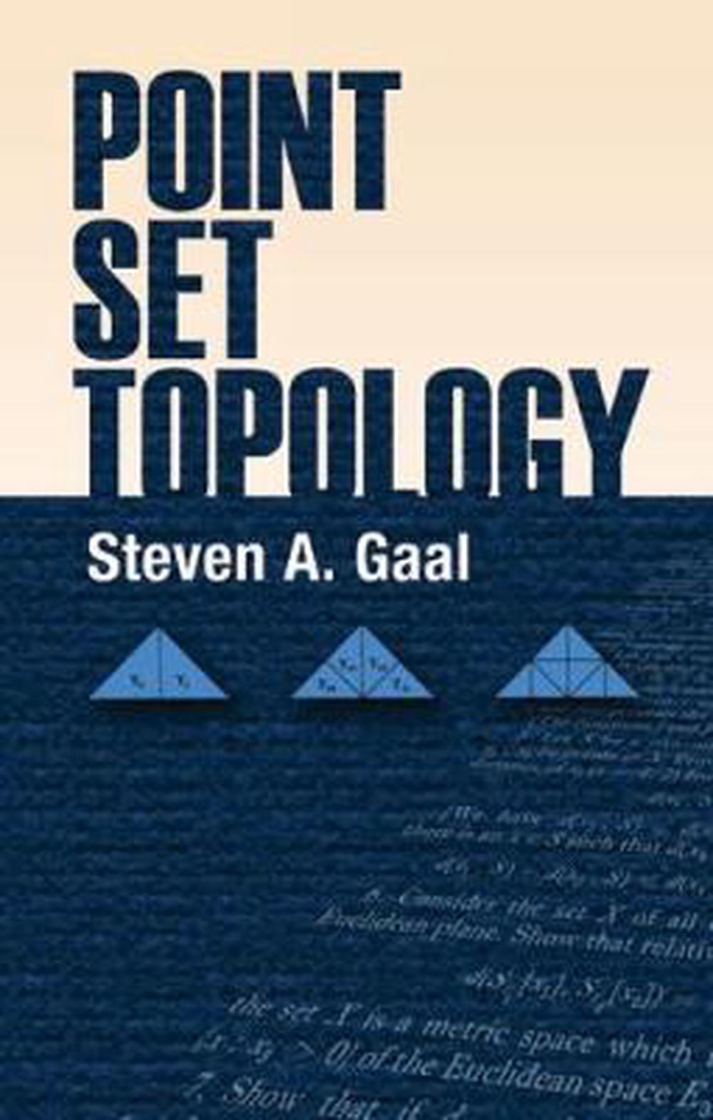 Point Set Topology by Stephen Gaal (English) Paperback Book Free