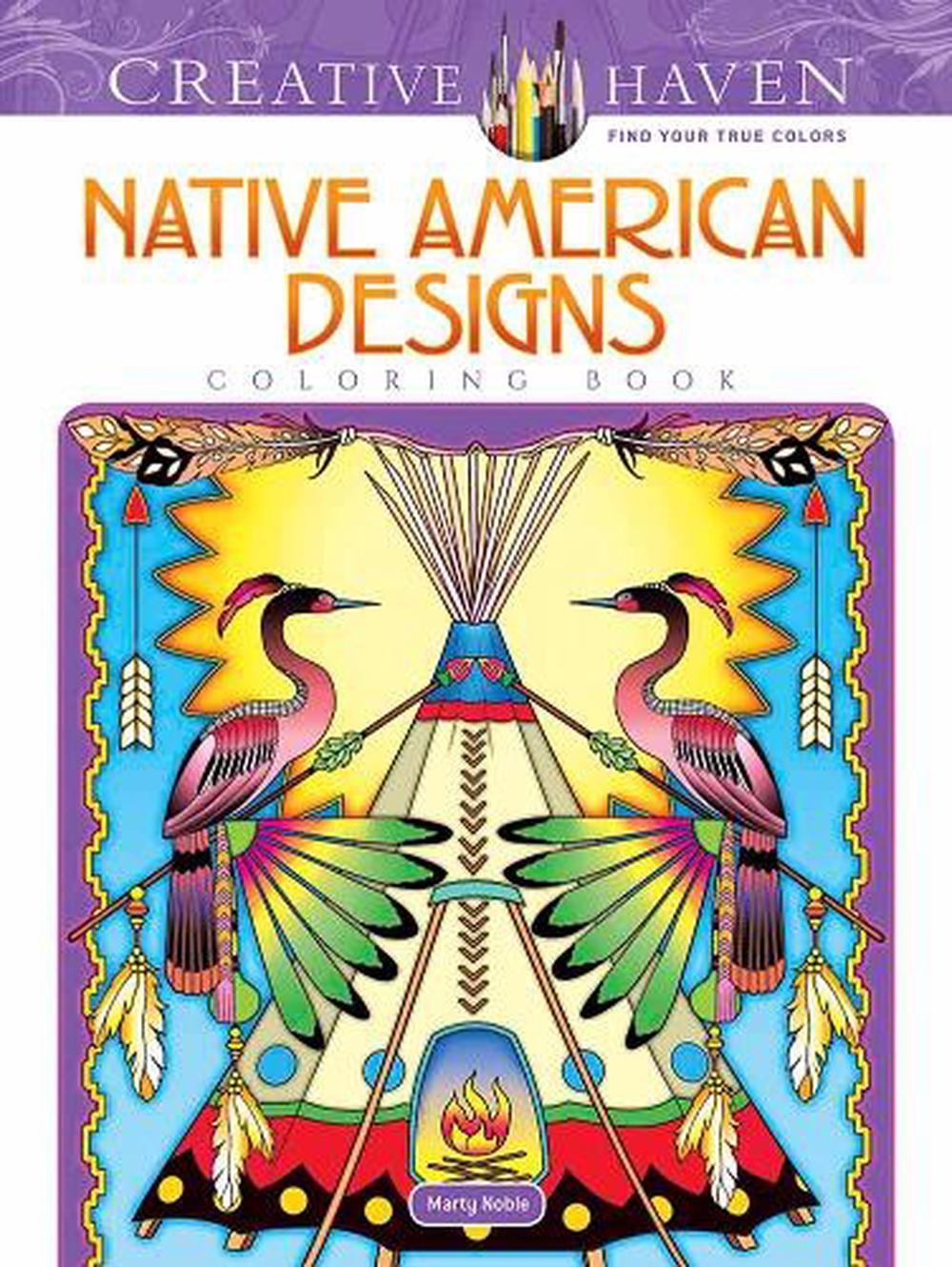 African Designs Coloring Book by Marty Noble