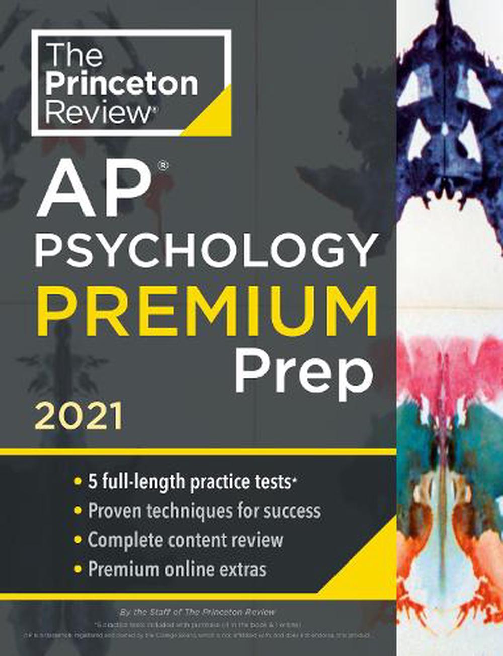 Princeton Review AP Psychology Premium Prep, 2021 5 Practice Tests
