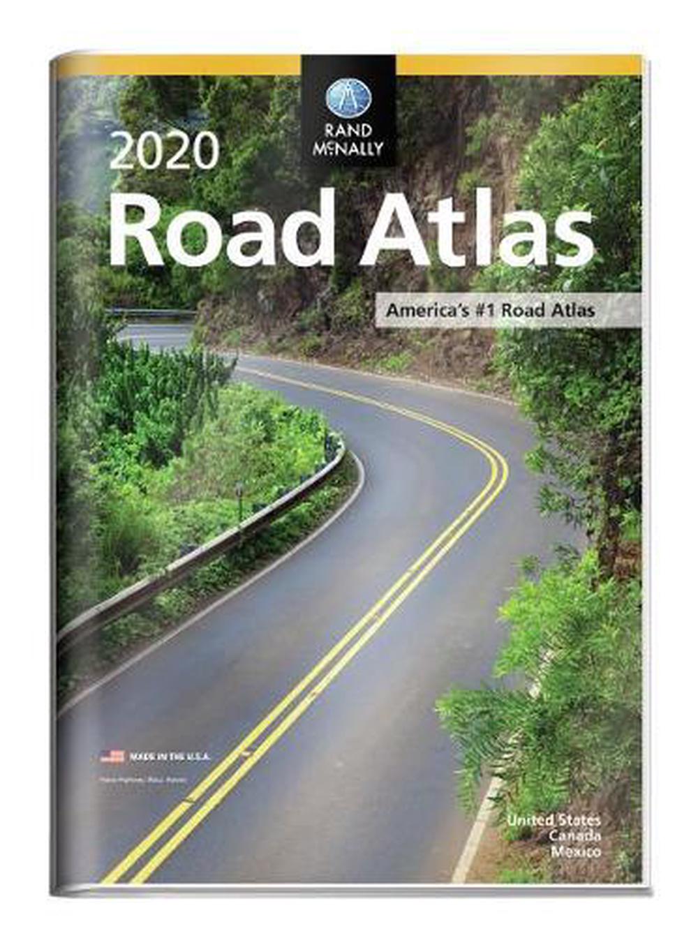 Rand McNally 2020 Road Atlas W/ Vinyl Protective Cover by Rand McNally