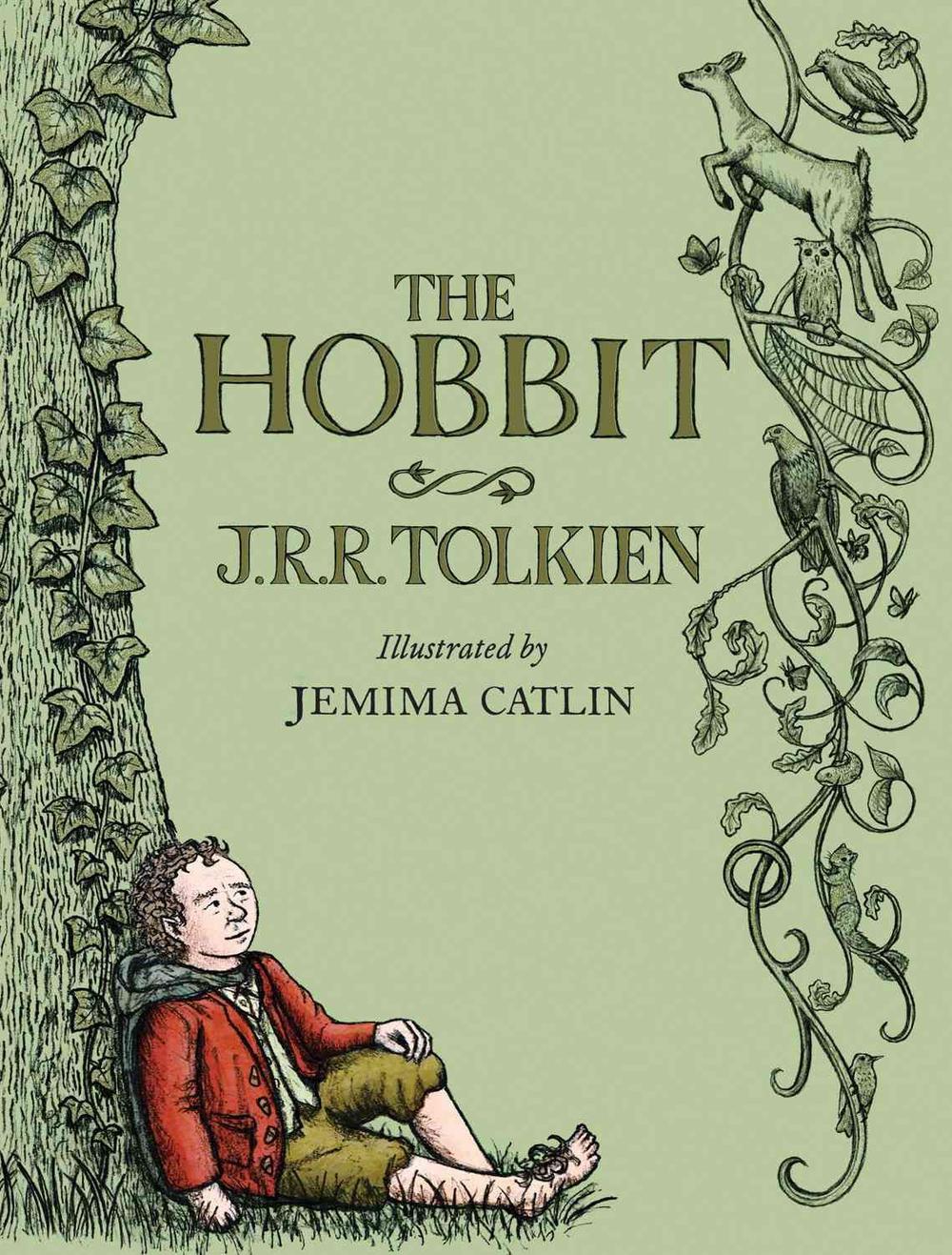 The Hobbit: Illustrated Edition by J.R.R. Tolkien (English) Hardcover Book Free | eBay