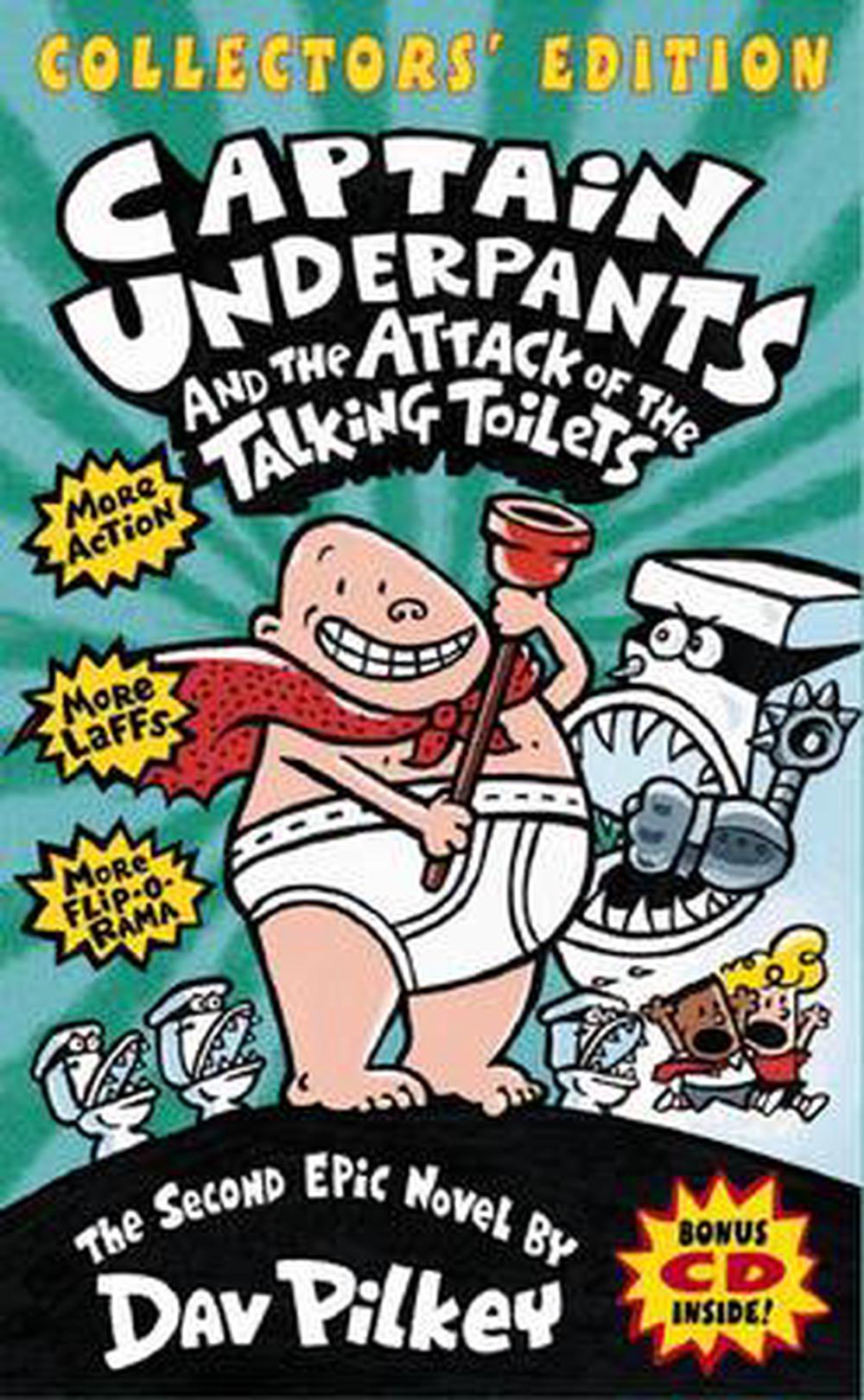 Captain Underpants And The Attack Of The Talking Toilets Collectors Edition B 9780545027274