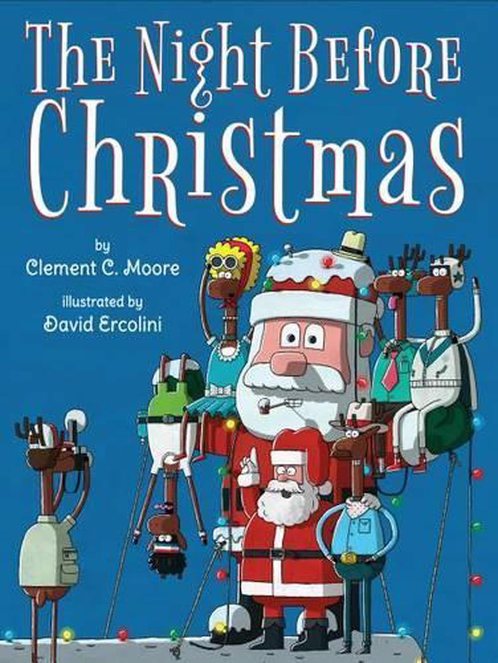 the night before christmas by clement clarke moore book
