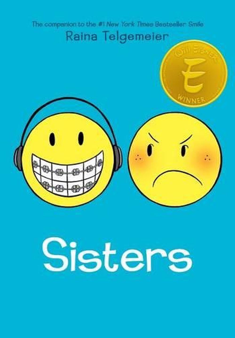 sisters-by-raina-telgemeier-english-hardcover-book-free-shipping