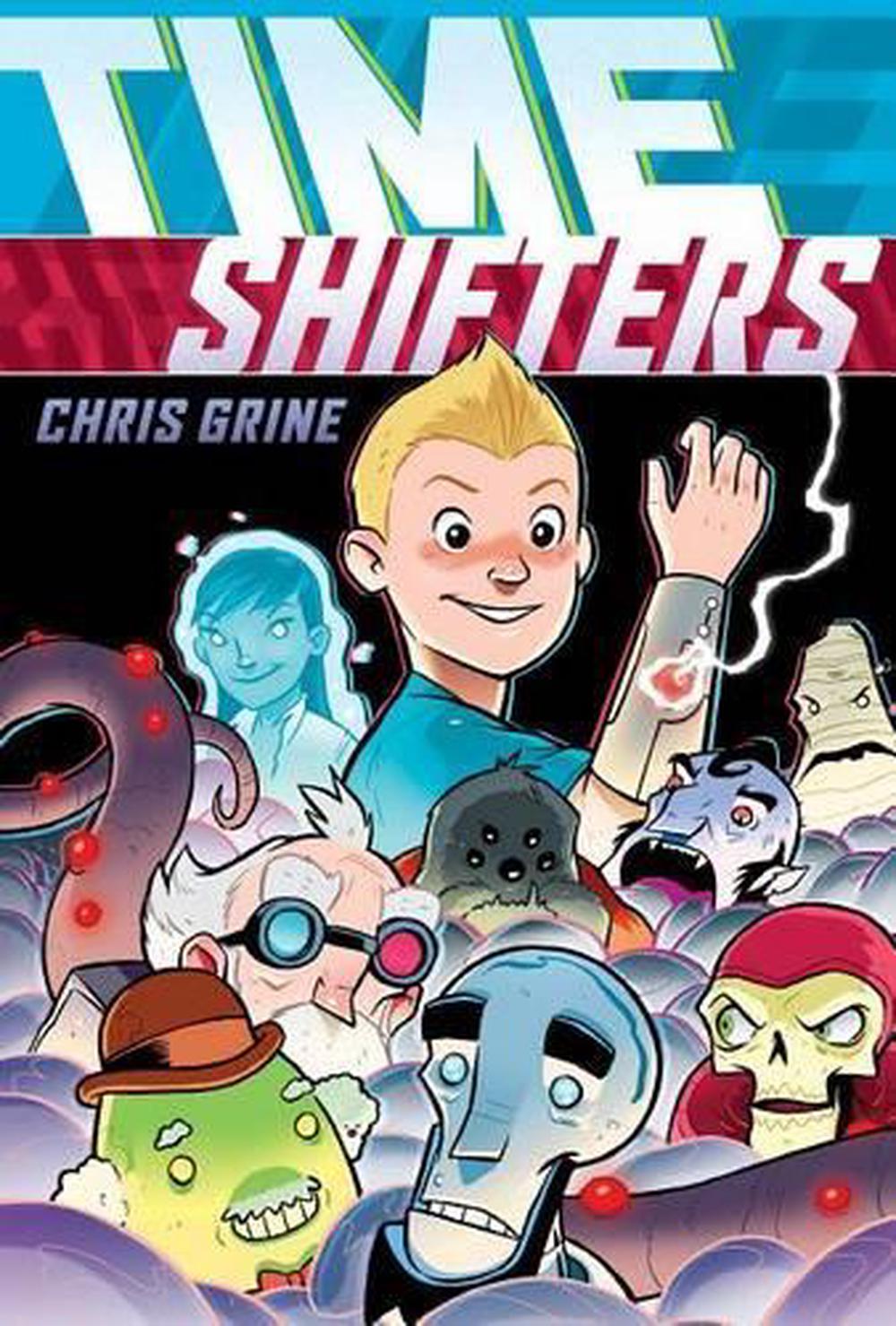 Time Shifters by Chris Grine (English) Hardcover Book Free Shipping