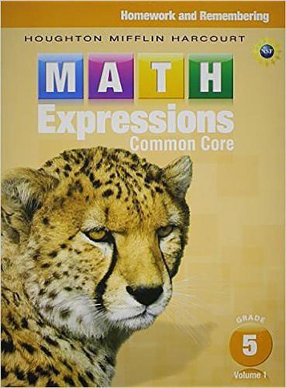 houghton mifflin harcourt math expressions california homework and remembering workbook