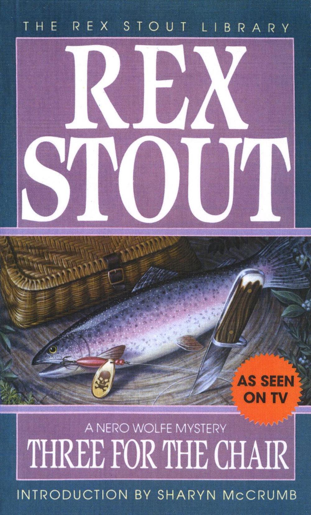 Three for the Chair by Rex Stout (English) Mass Market Paperback Book