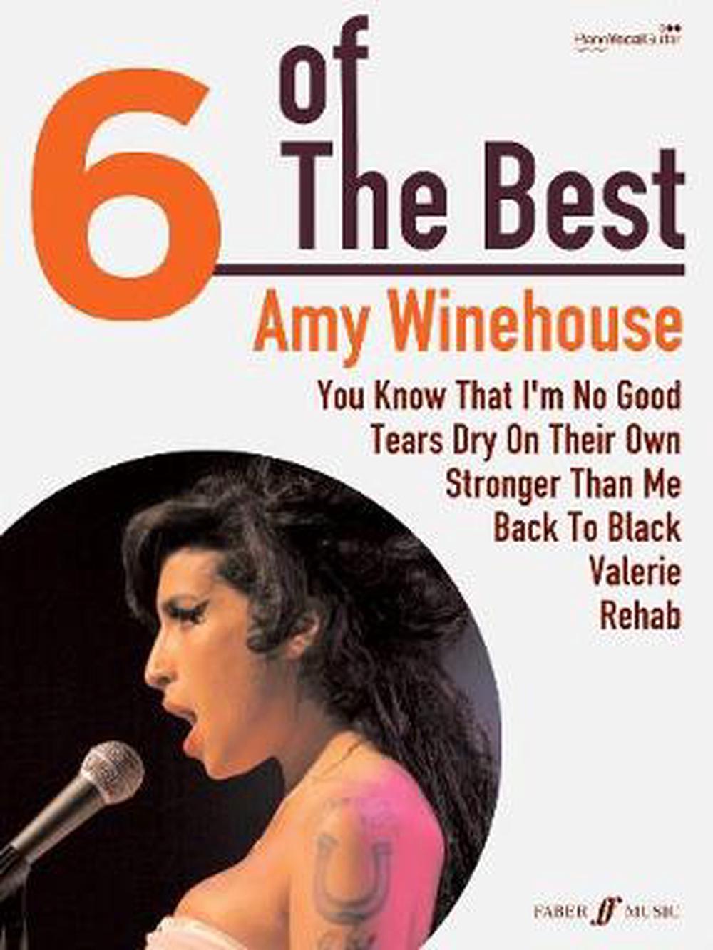 6 of the Best by Amy Winehouse Paperback Book Free Shipping