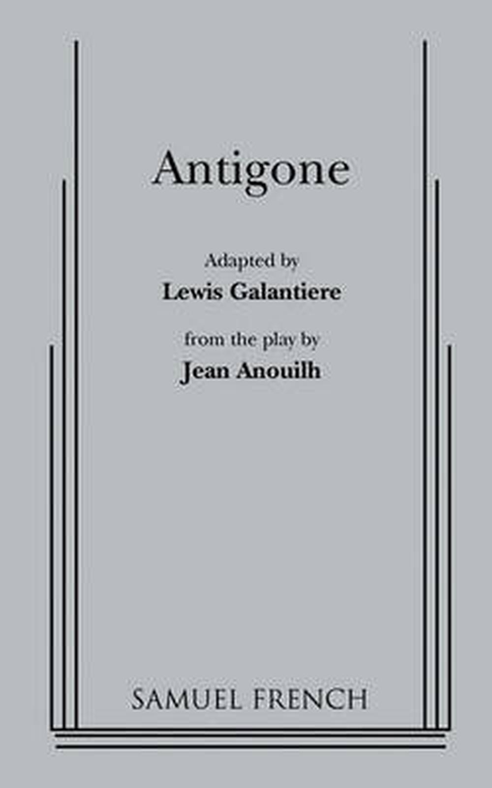 Antigone by Jean Anouilh (English) Paperback Book Free Shipping