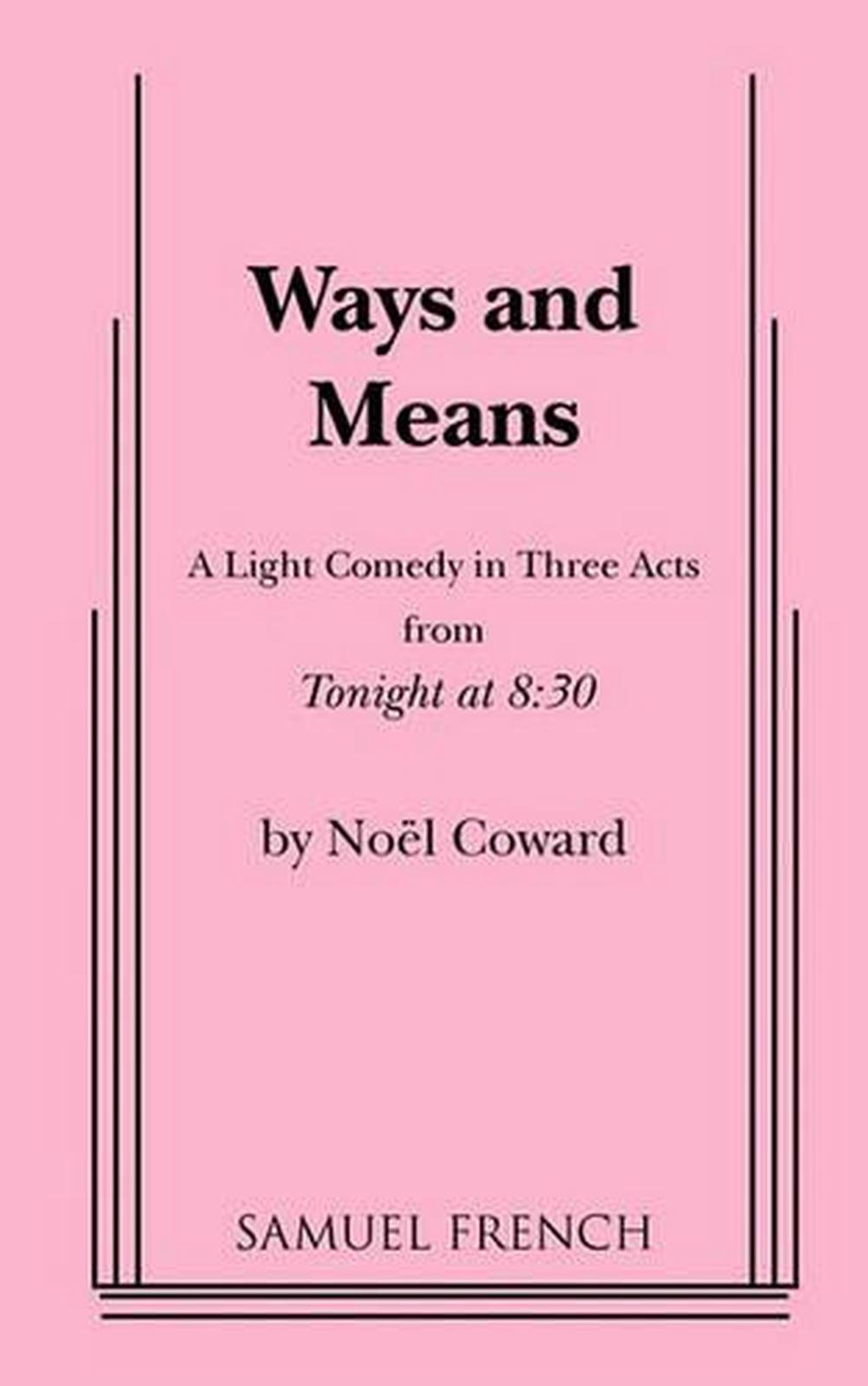 ways-and-means-by-noel-coward-english-paperback-book-free-shipping