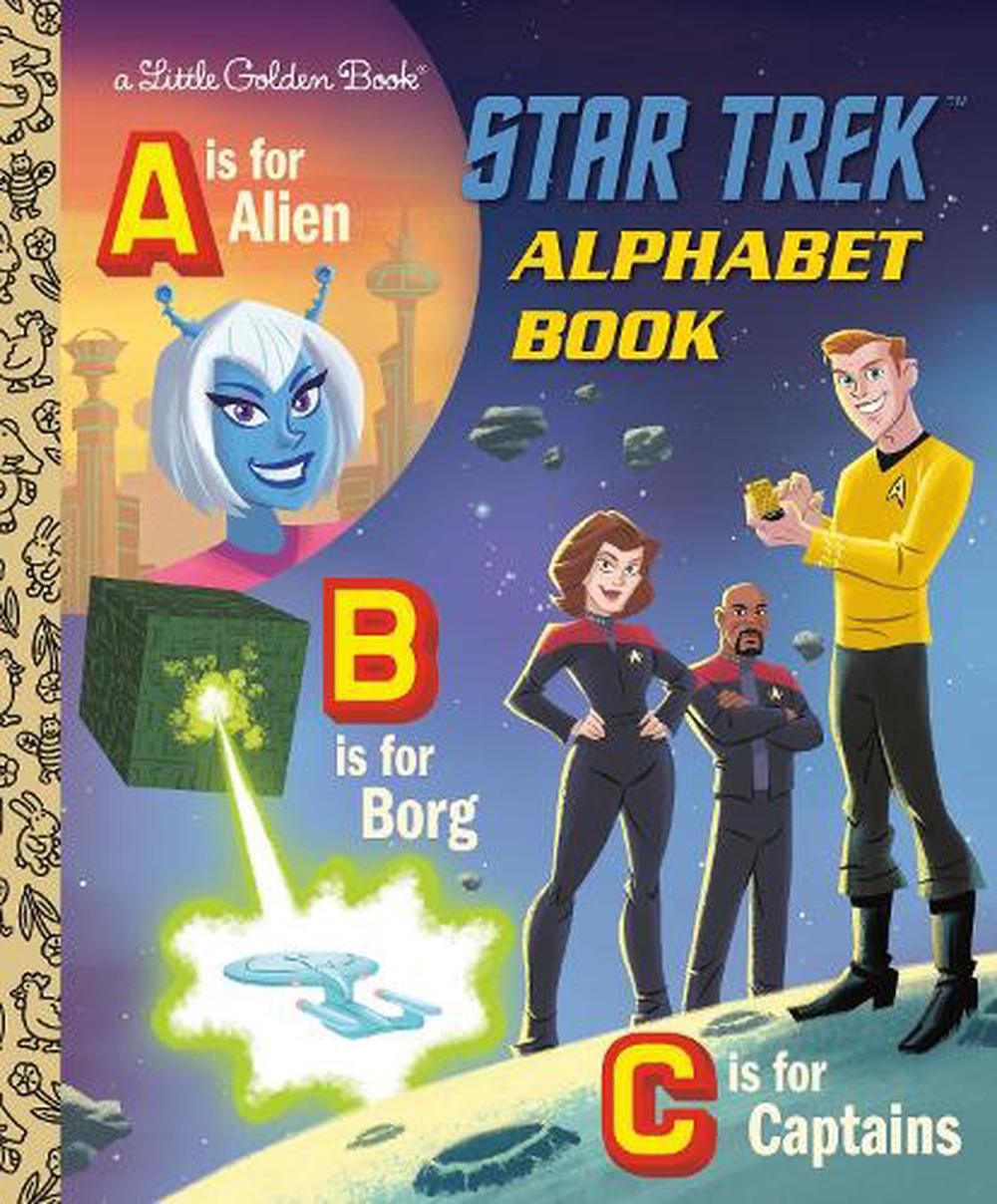 Star Trek Abc Book by Golden Books (English) Hardcover Book Free
