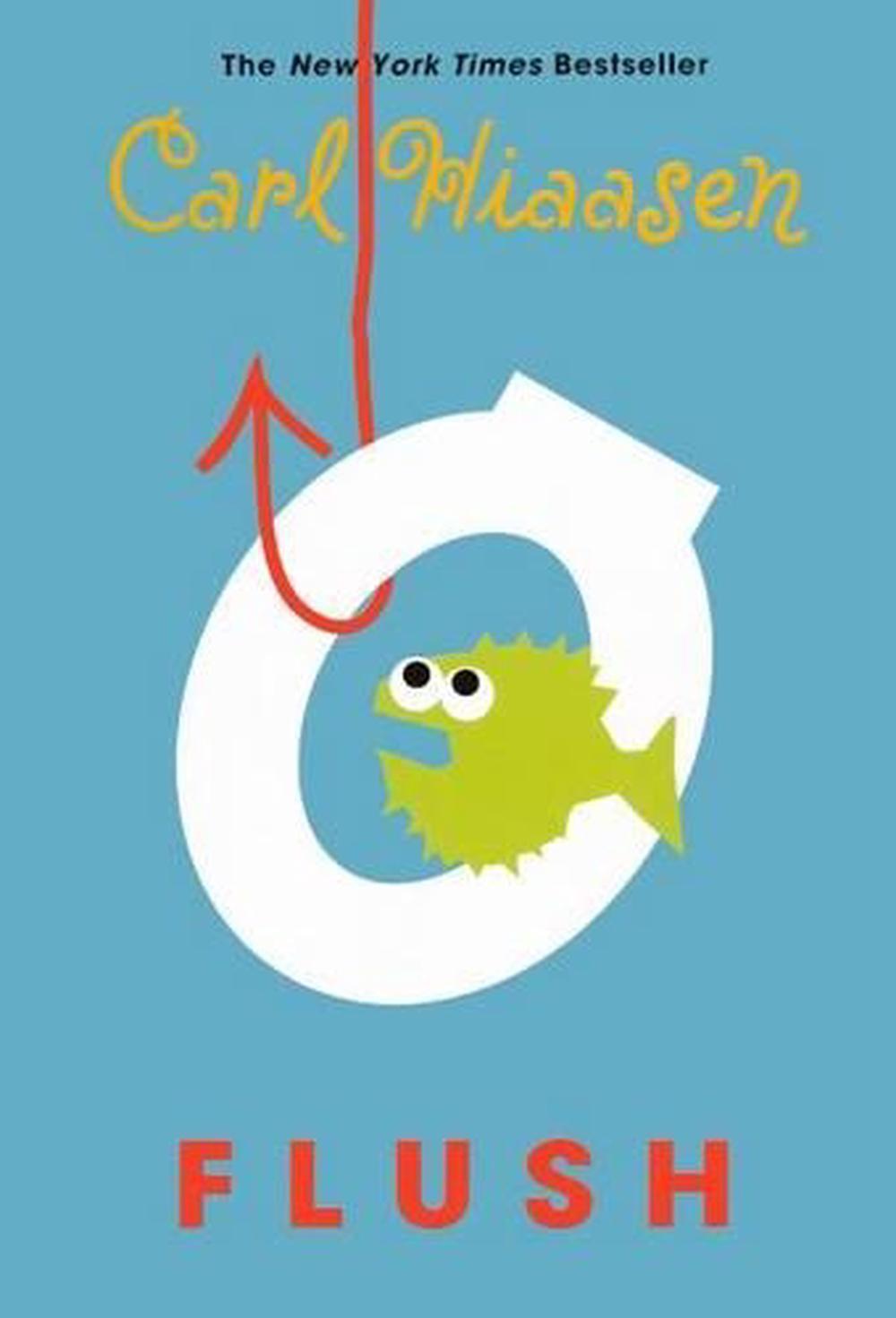 Flush by Carl Hiaasen (English) Hardcover Book Free Shipping
