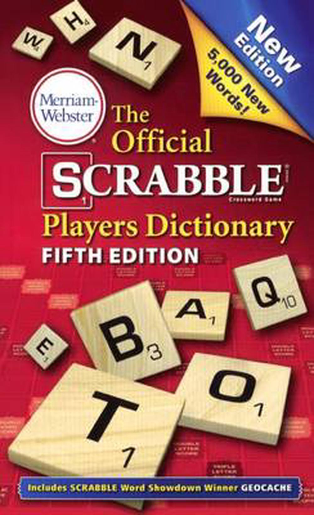 The Official Scrabble Players Dictionary by Merriamster (English