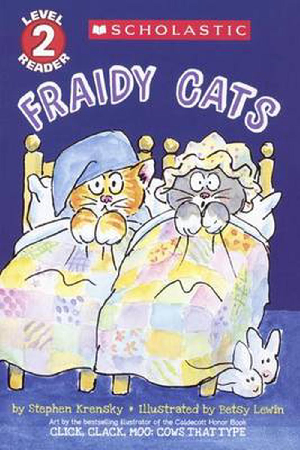 Fraidy Cats by Stephen Krensky (English) Prebound Book Free Shipping