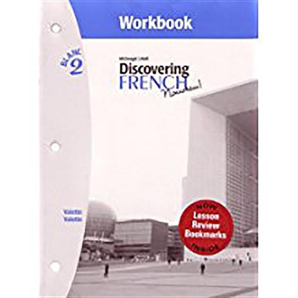 Discovering French Workbook Blanc 2 [With Review Bookmarks] by Jean