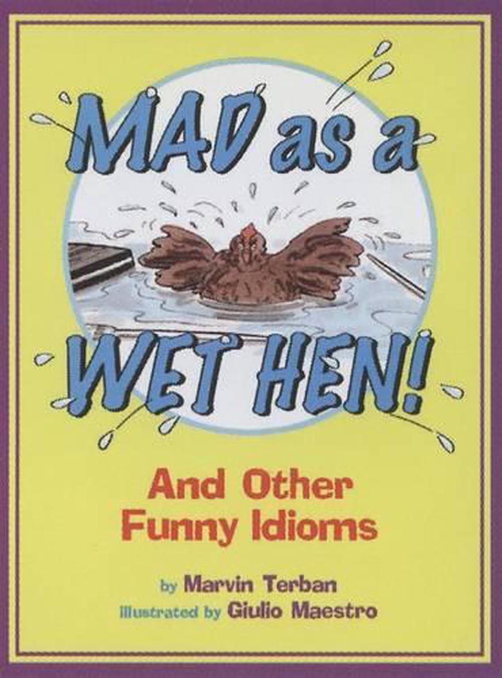 Mad As A Wet Hen And Other Funny Idioms By Marvin Terban English