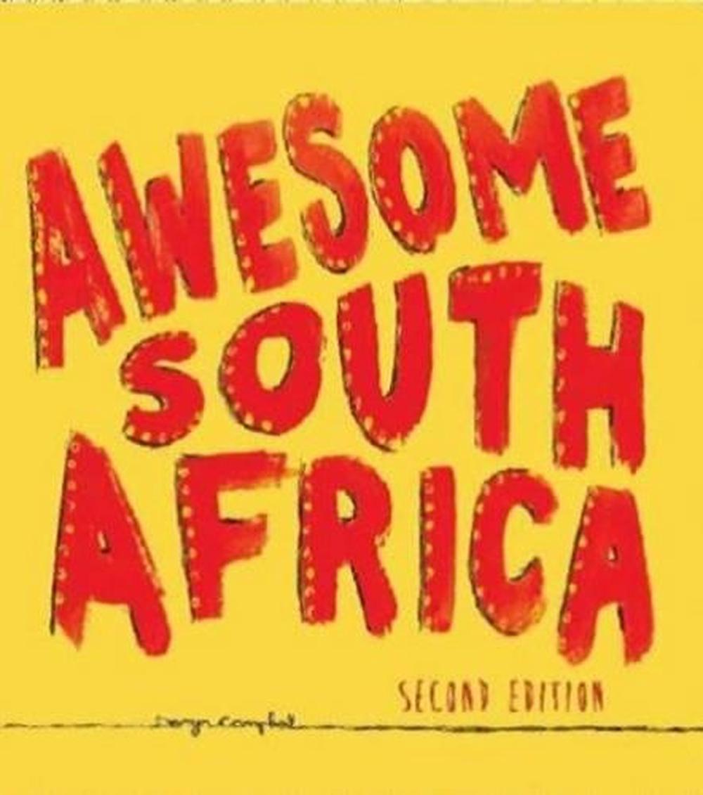 Awesome South Africa by Derryn Campbell Paperback Book Free Shipping