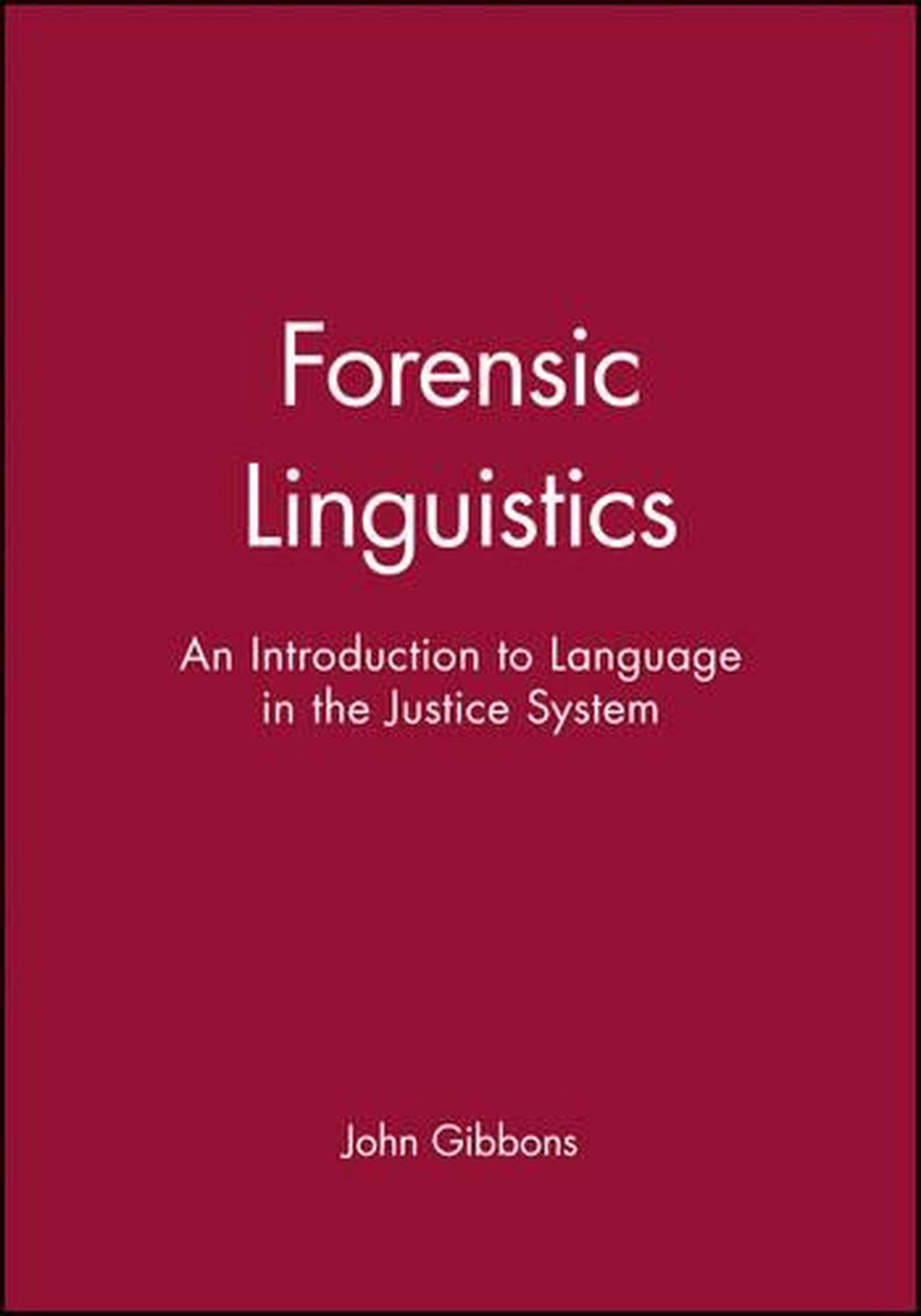 forensic linguistic essay