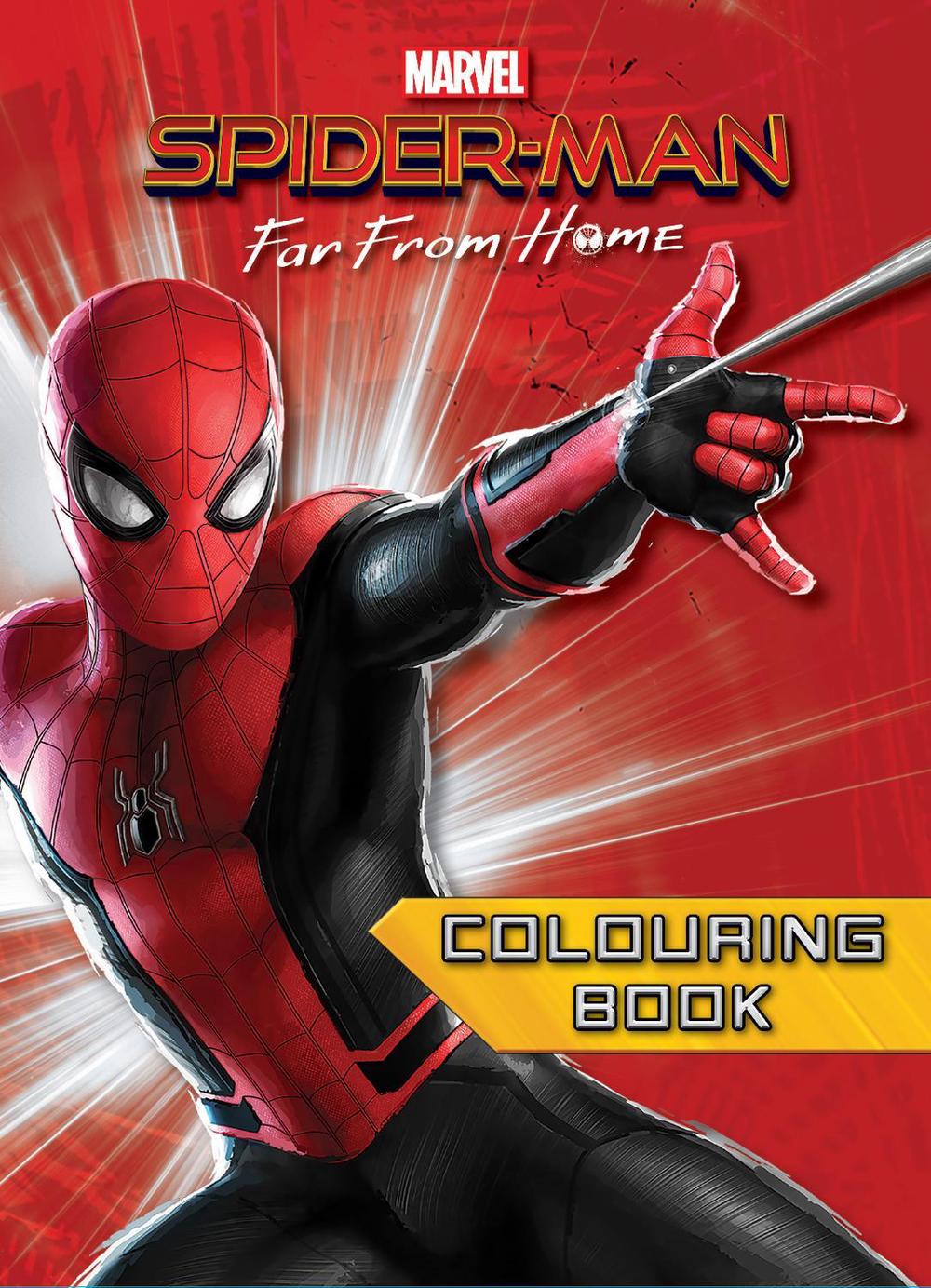 Download Spider-Man Far from Home Colouring Book Paperback Book Free Shipping! | eBay