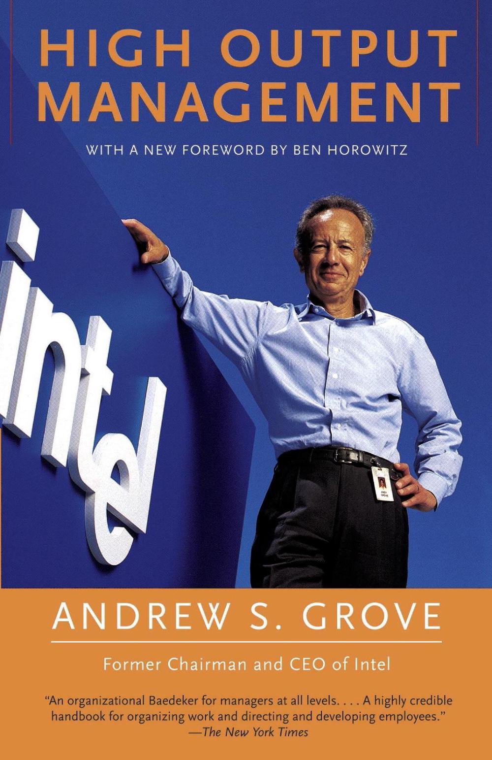 High Output Management by Andrew S. Grove (English) Paperback Book