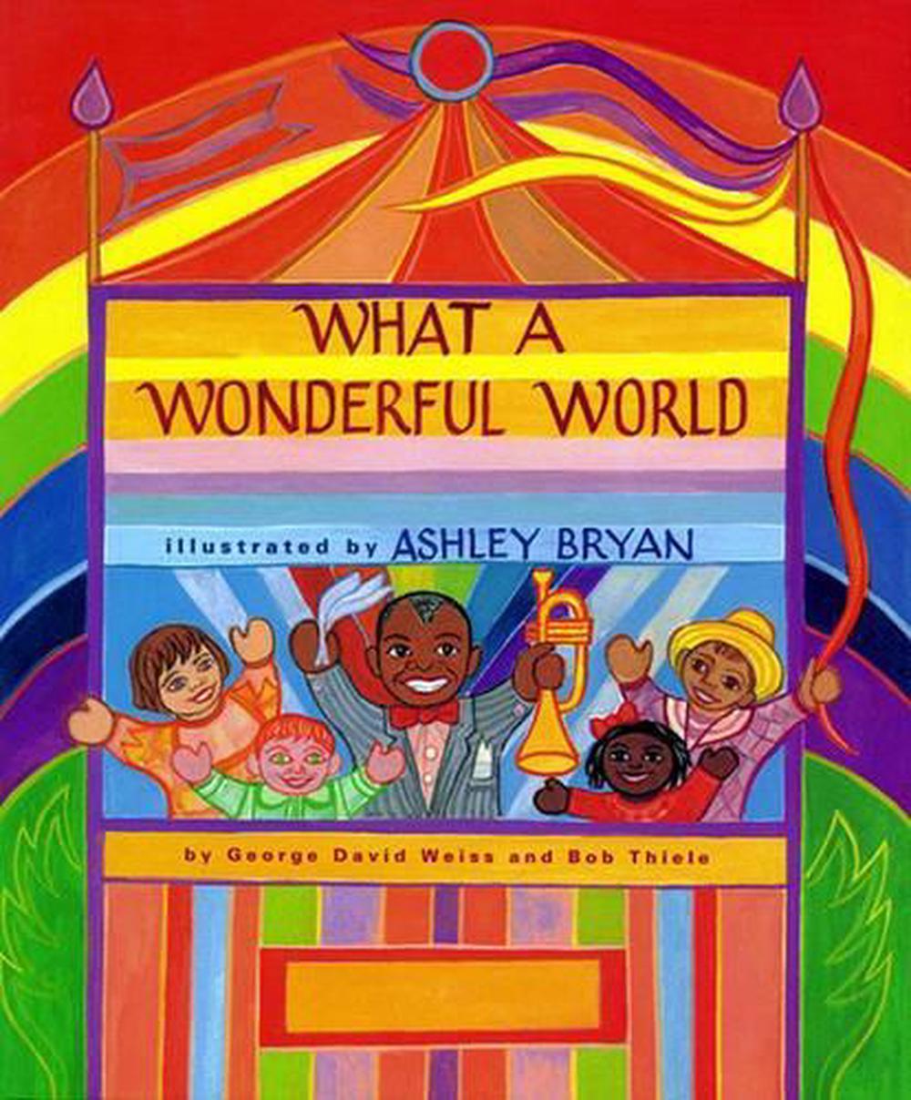 The Wonderful World Of Red What a Wonderful World by George David Weiss (English) Hardcover Book