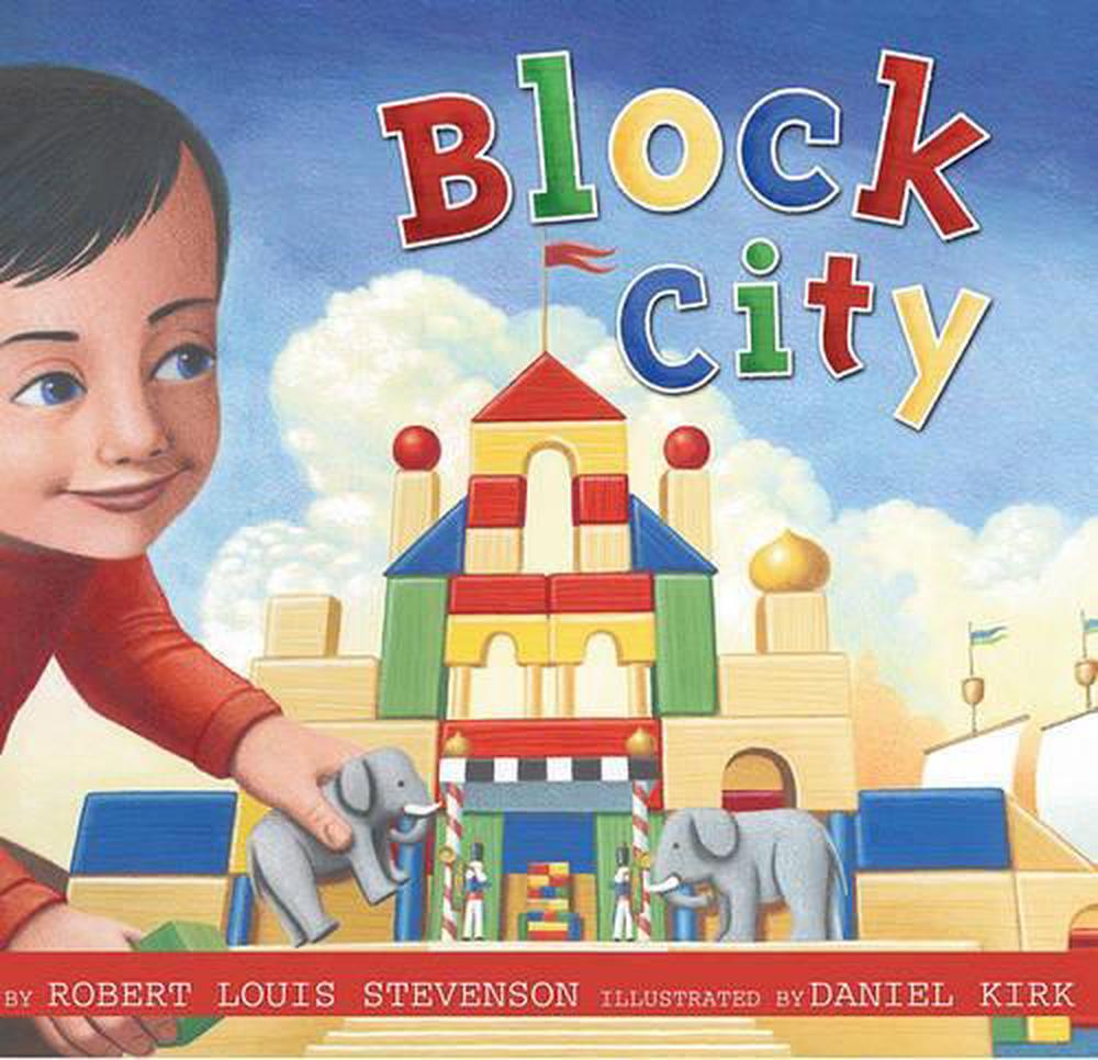 Block City by Robert Louis Stevenson (English) Hardcover Book Free