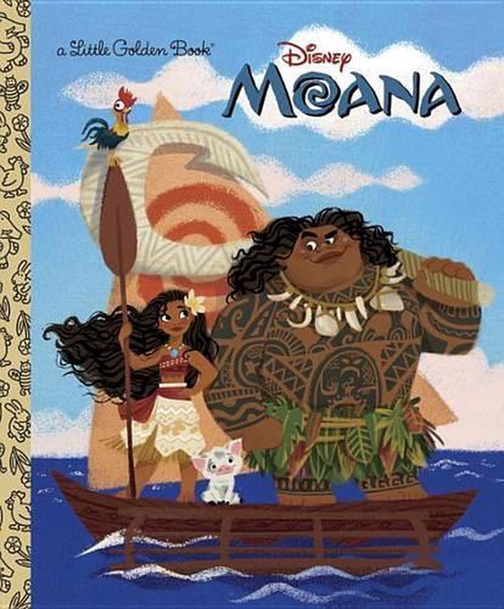 moana book with figures