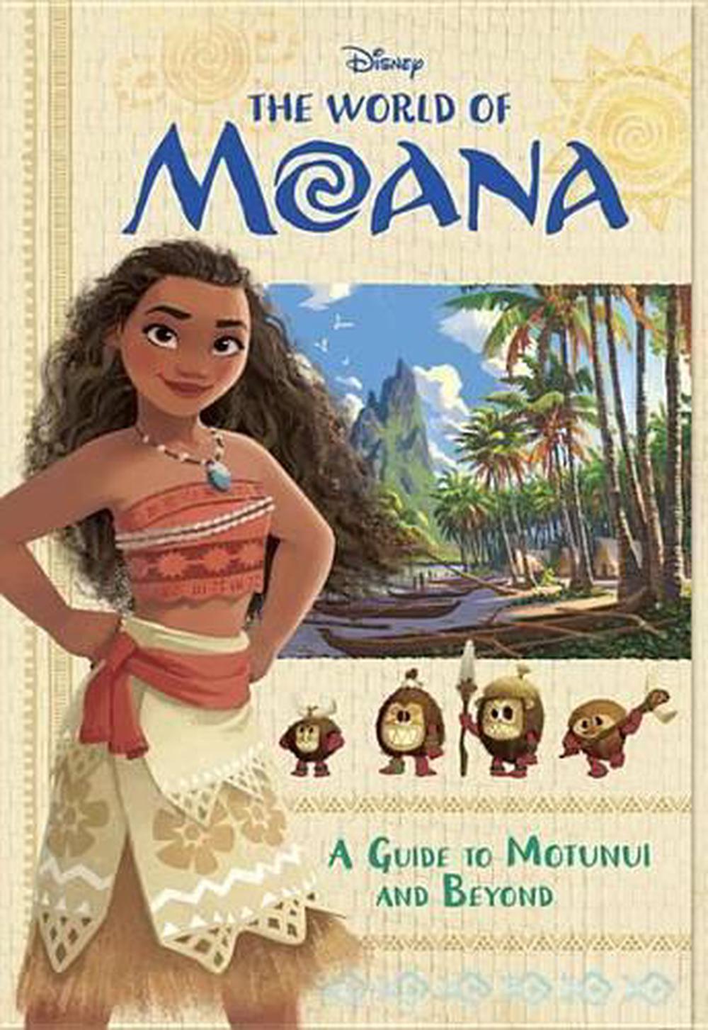 moana book with figures