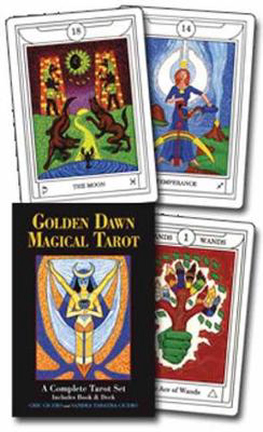 Golden Dawn Magical Tarot: A Complete Tarot Set By Chic Cicero (English ...