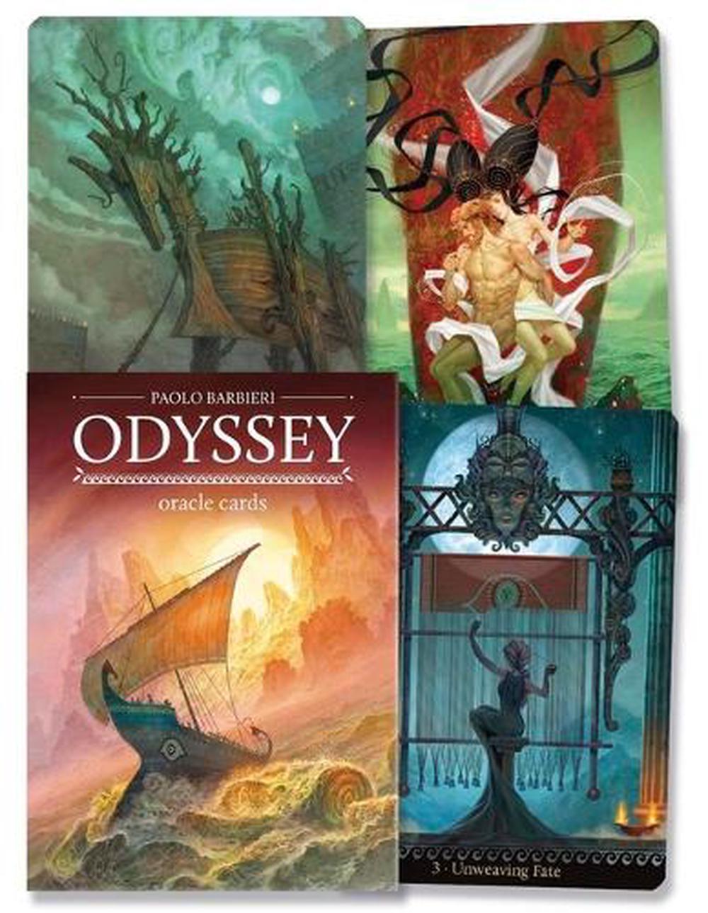 Odyssey Oracle by Paolo Barbieri Cards Book