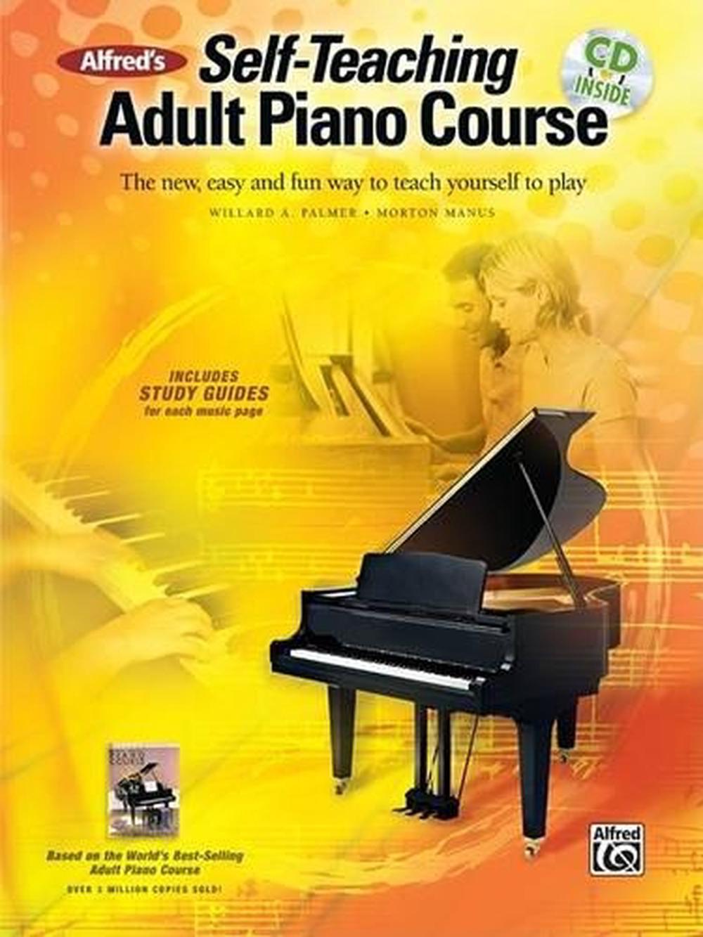 Alfred Self Teaching Adult Piano Course by Morton Manus (English