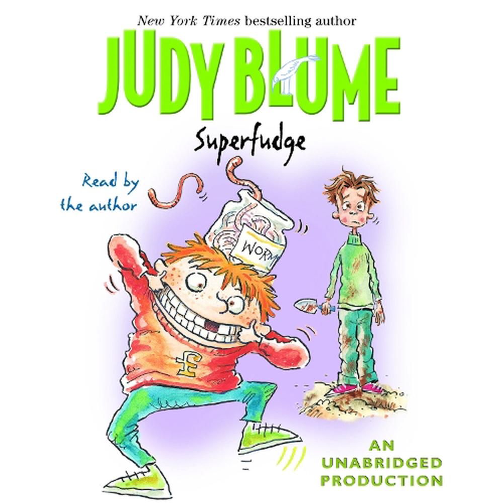 Superfudge by Judy Blume (English) Compact Disc Book Free Shipping