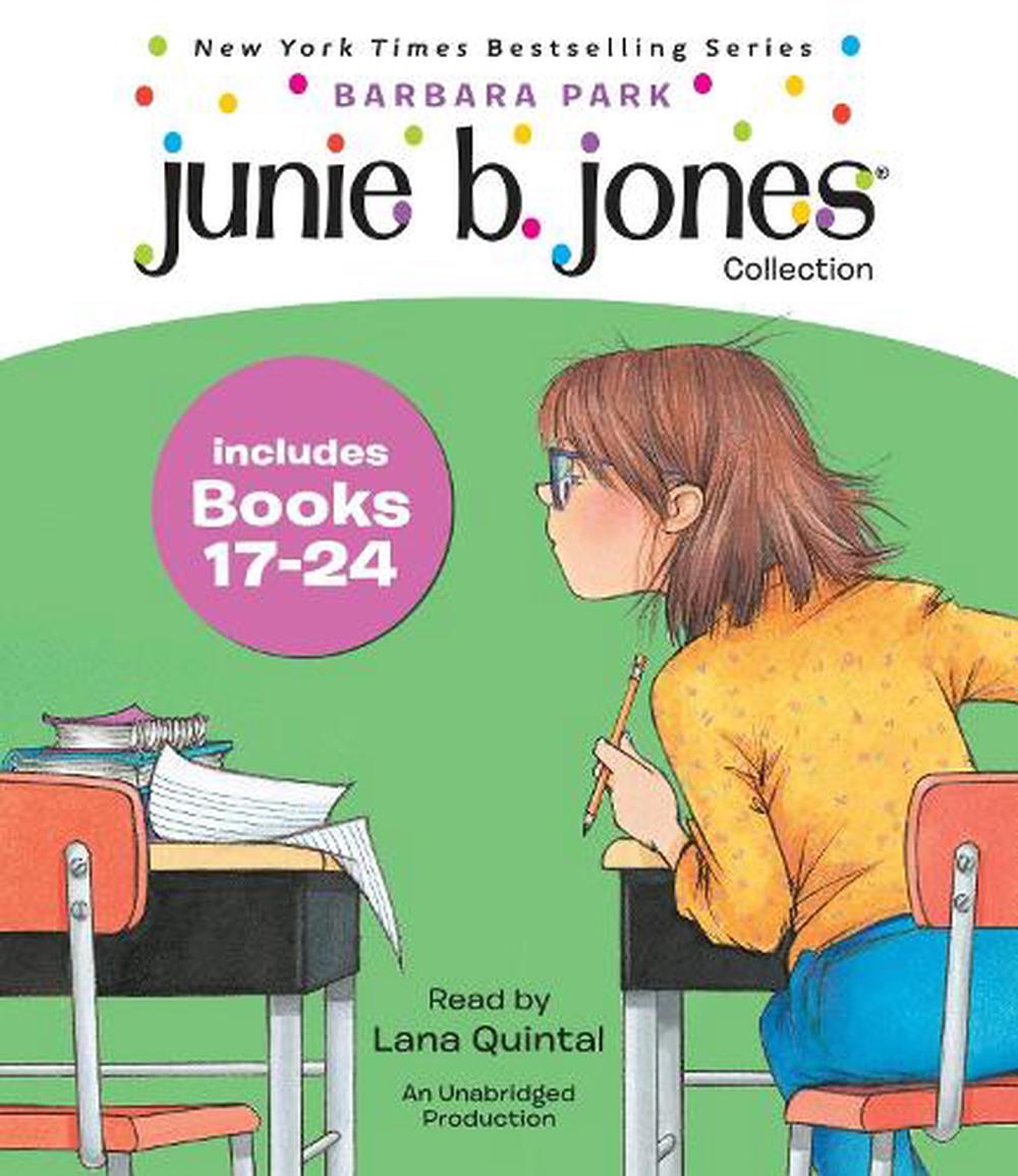 Junie B. Jones Collection Books 17-24 (Compact Discs) By Barbara Park ...