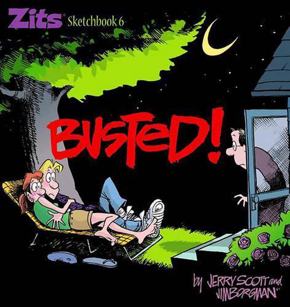 Zits Busted By Jerry Scott English Paperback Book Free