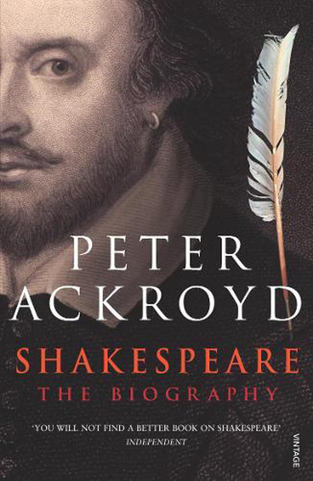 Shakespeare The Biography By Peter Ackroyd English Paperback Book