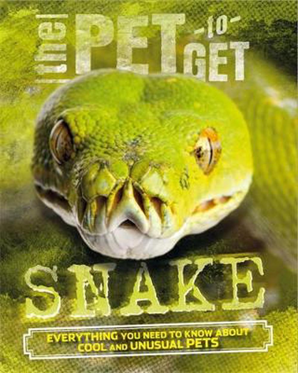 Pet to Get Snake by Rob Colson Paperback Book Free Shipping