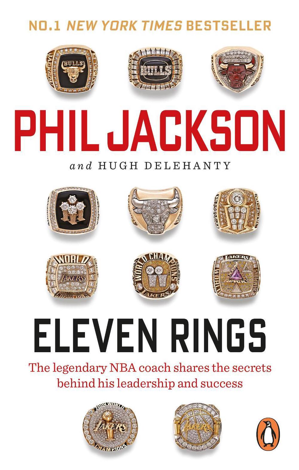 Eleven Rings by Phil Jackson (English) Paperback Book Free Shipping