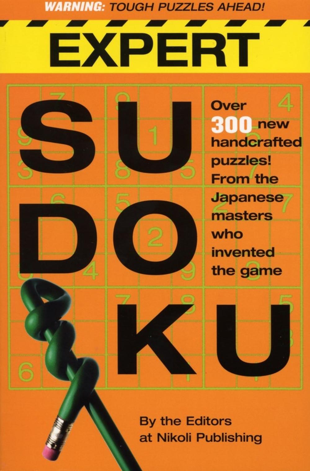expert sudoku by nikoli publishing english paperback book free