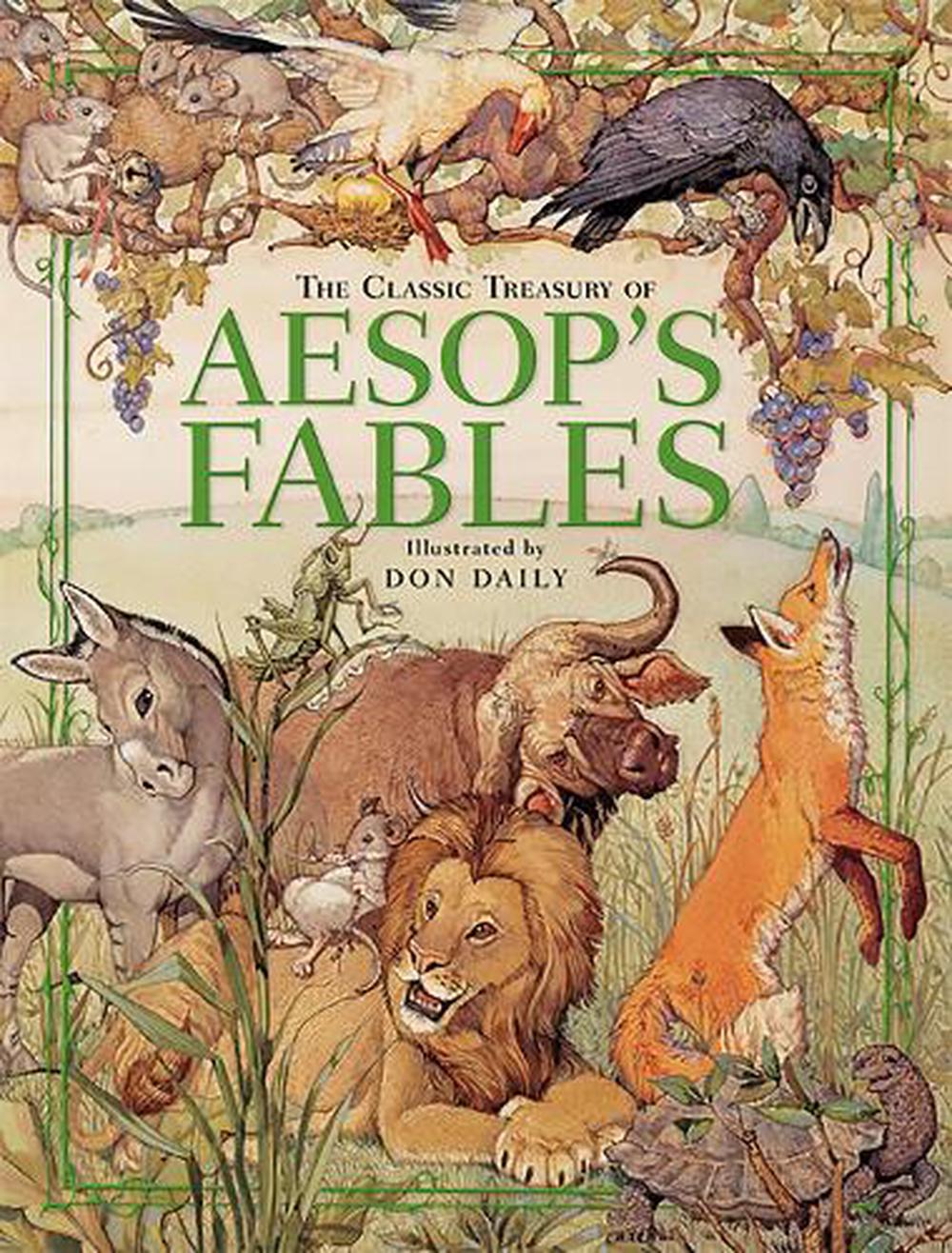 the-classic-treasury-of-aesop-s-fables-by-don-daily-english-hardcover