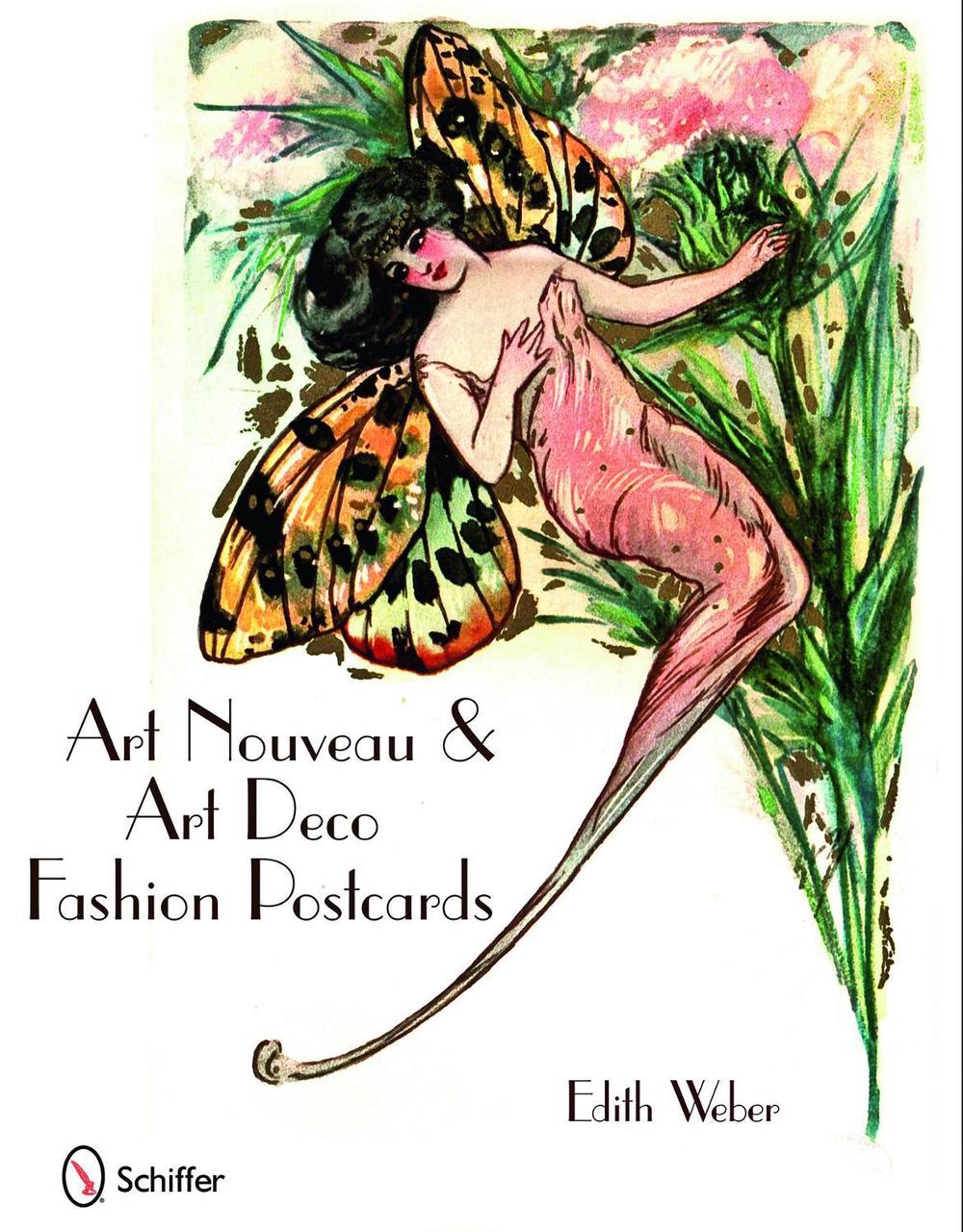 Art Nouveau & Art Deco Fashion Postcards by Edith er (English